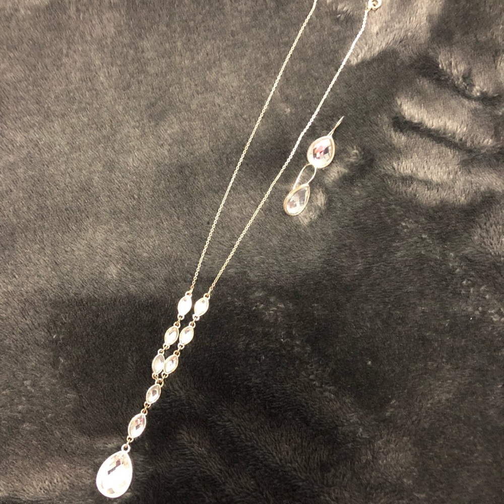 Necklace and earrings